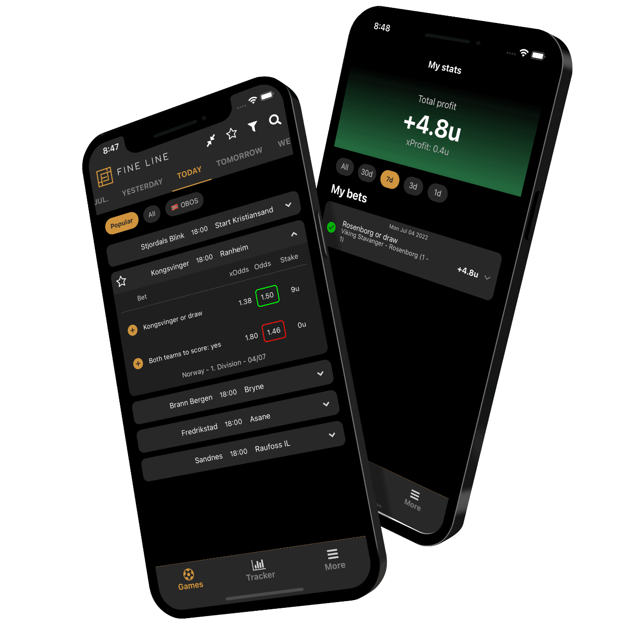 App screenshots